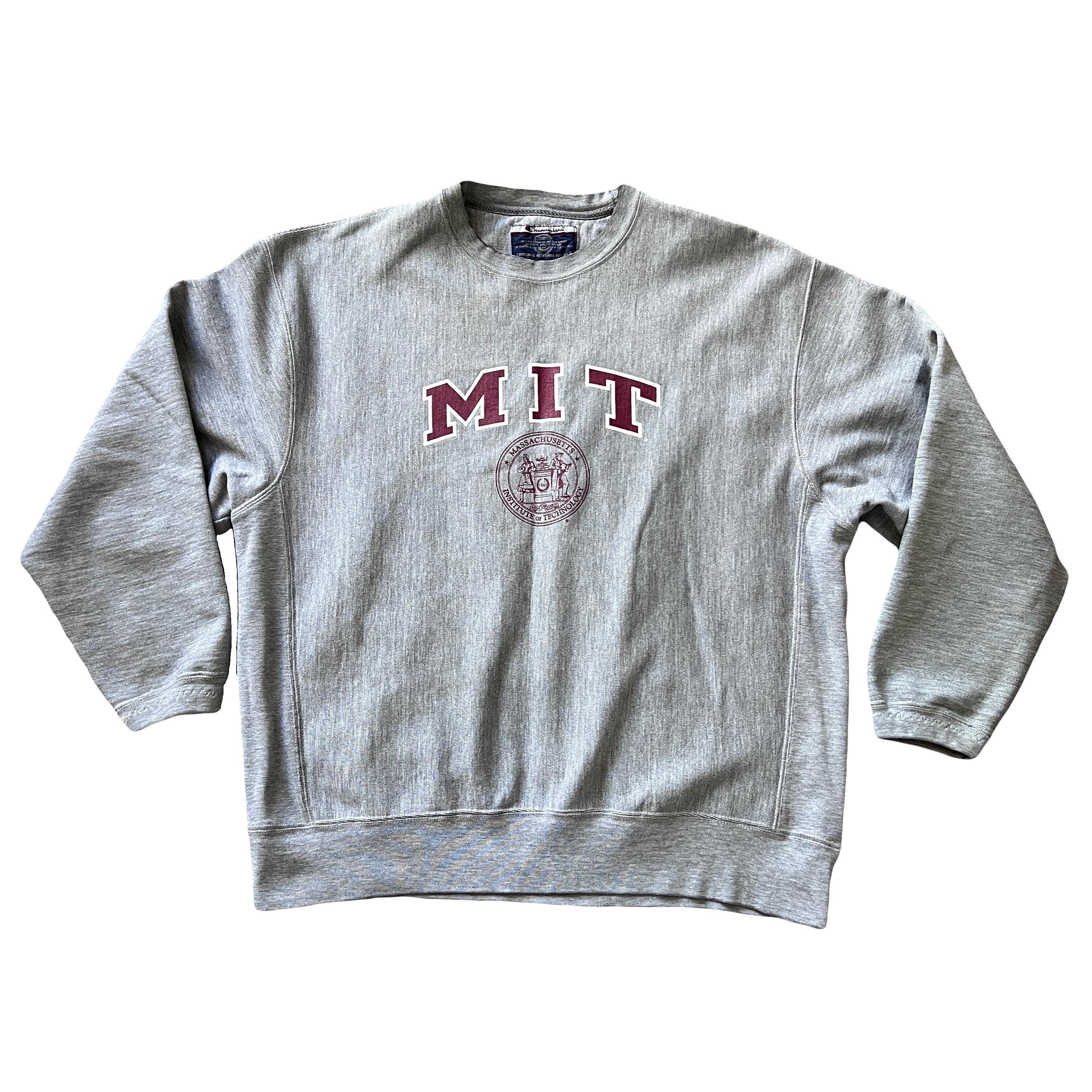 Vintage 90s MIT Sweatshirt Champion Reverse Weave Massachusetts 
