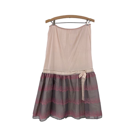 vintage 1940s petticoat crinoline slip skirt
