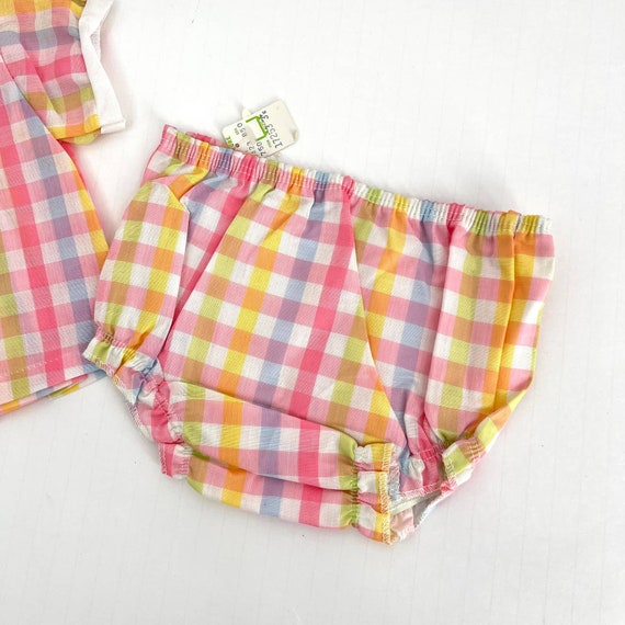vintage 1960s Baby Togs two piece matching outfit… - image 3