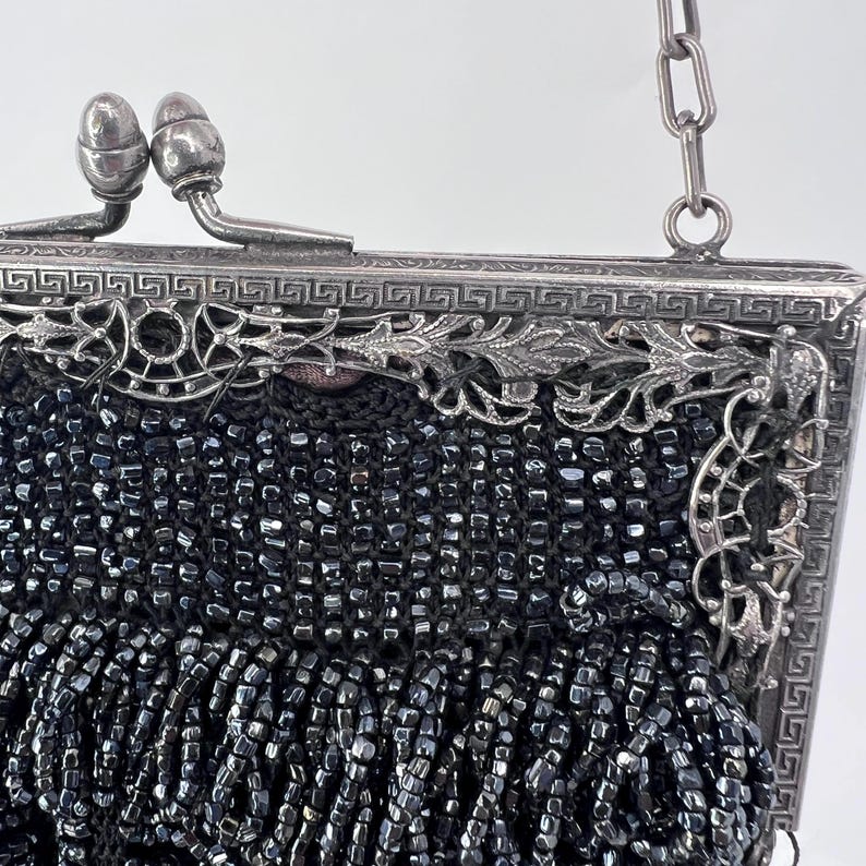 Antique 1920s Beaded Purse Evening Handbag Art Deco - Etsy