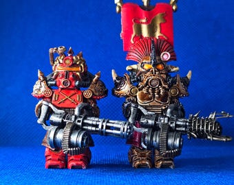 Custom Collectible Miniature figure Post apoc Super armor set (alternative)
