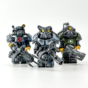 Custom Collectible Miniature figure Post apoc Super armor set