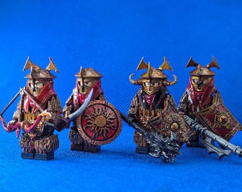 Benutzerdefinierte Sammler Miniatur Figur Ost Krieger