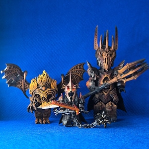 Individuell gestaltbares Sammler-Miniaturfiguren-Set „Dark Leaders“
