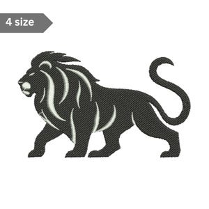 Lion Embroidery, Machine Embroidery Design, Embroidery Pattern, Embroidery Files, Animal Embroidery Art, Digital File, Instan Download