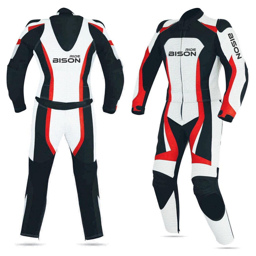 Bison Ride Motorcycle Racing Suit for Men, Premium-quality Matt Finish ...