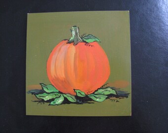 Original Pumpkin Painting 4