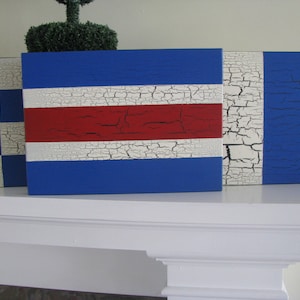 ONE Nautical Signal Flag Signs----Weddings--Birthdays---Room Decor