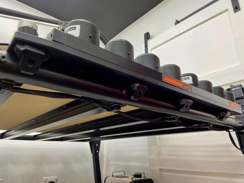 Quick Change Rack Onefinity CNC QCW Mount for Rapidchange ATC (automatic Tool Changer) 8 ...