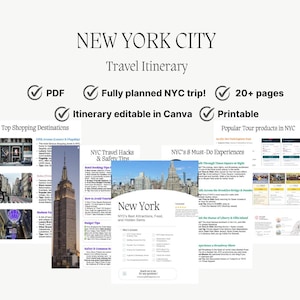 New York Itinerary | New York Travel Itinerary | New York City Trip | New York Travel Guide | New York Plan | New York Vacation