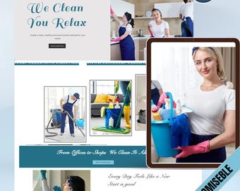 Cleaning Company Website, Commercial Cleaning Company, Cleaning Service Website, Wix Cleaning Website, Cleaning Business Website.