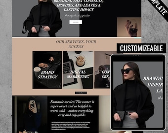 Coaching Wix Website Template, Wix Website Template, Coaching Website Template, Premium Wix Website Template, Coach Website Theme.