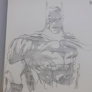 バットマンの鉛筆画