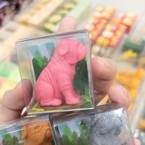 VINTAGE RARE - Figure Animals Eraser - Japan Keshigomu (NEW)