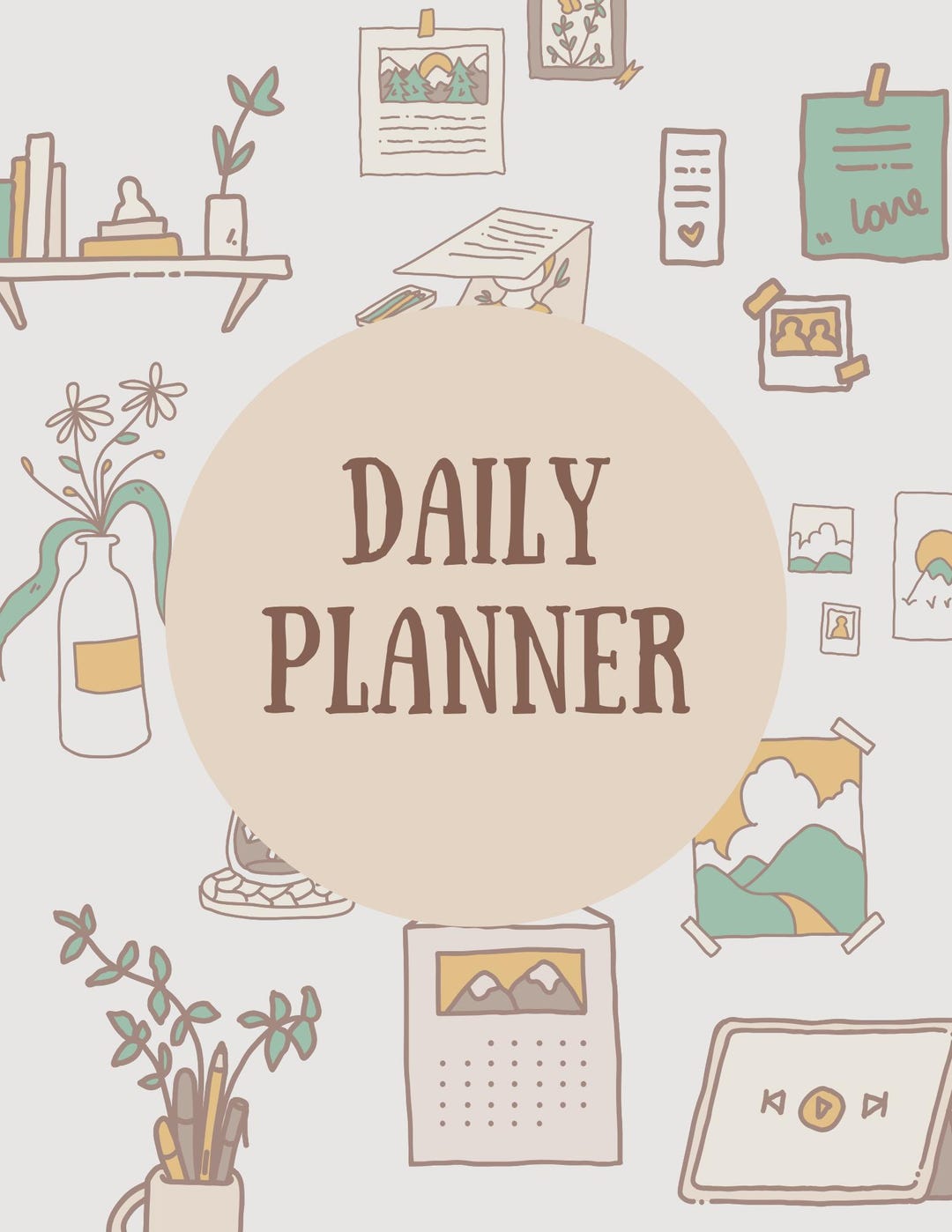 DAILY PLANNER PRINTABLE | to Do List | Printable Productivity Day ...