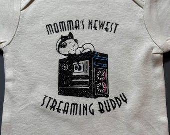 Newest streaming buddy onesie