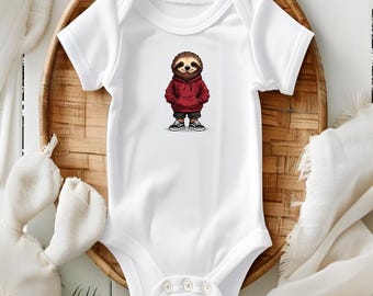 Cool streetwear sloth onesie