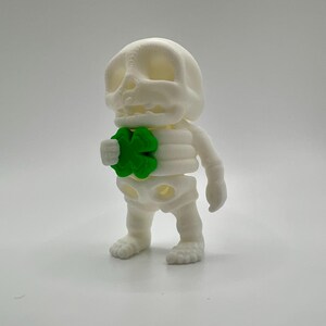 Shamrock Skeleton: 3D Printed Articulated Fidget Figure