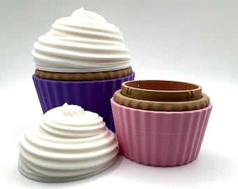 3D Printed Cupcake Container | Birthday Surprise