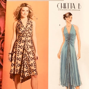 Uncut Halter Dress Pattern -Butterick #4975