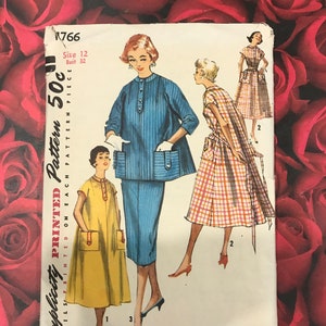 1960’s Maternity Dress and Suit Pattern- Simplicity 1766