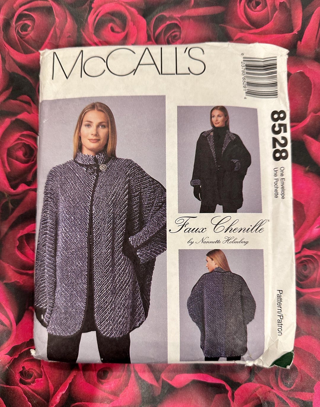 Uncut Reversible Jacket Pattern- Mccalls #8528 - Etsy