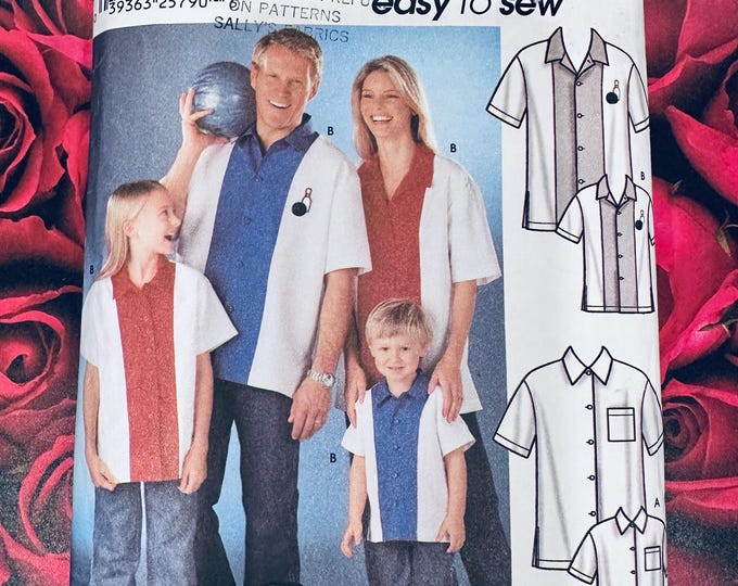 Bowling Shirt- Simplicity #7208 - Etsy