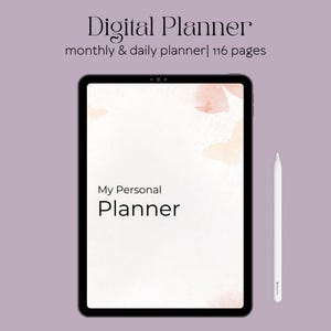 Digital Planner bundle 2025 and Undated iPad pdf annotation Digital journal daily planner