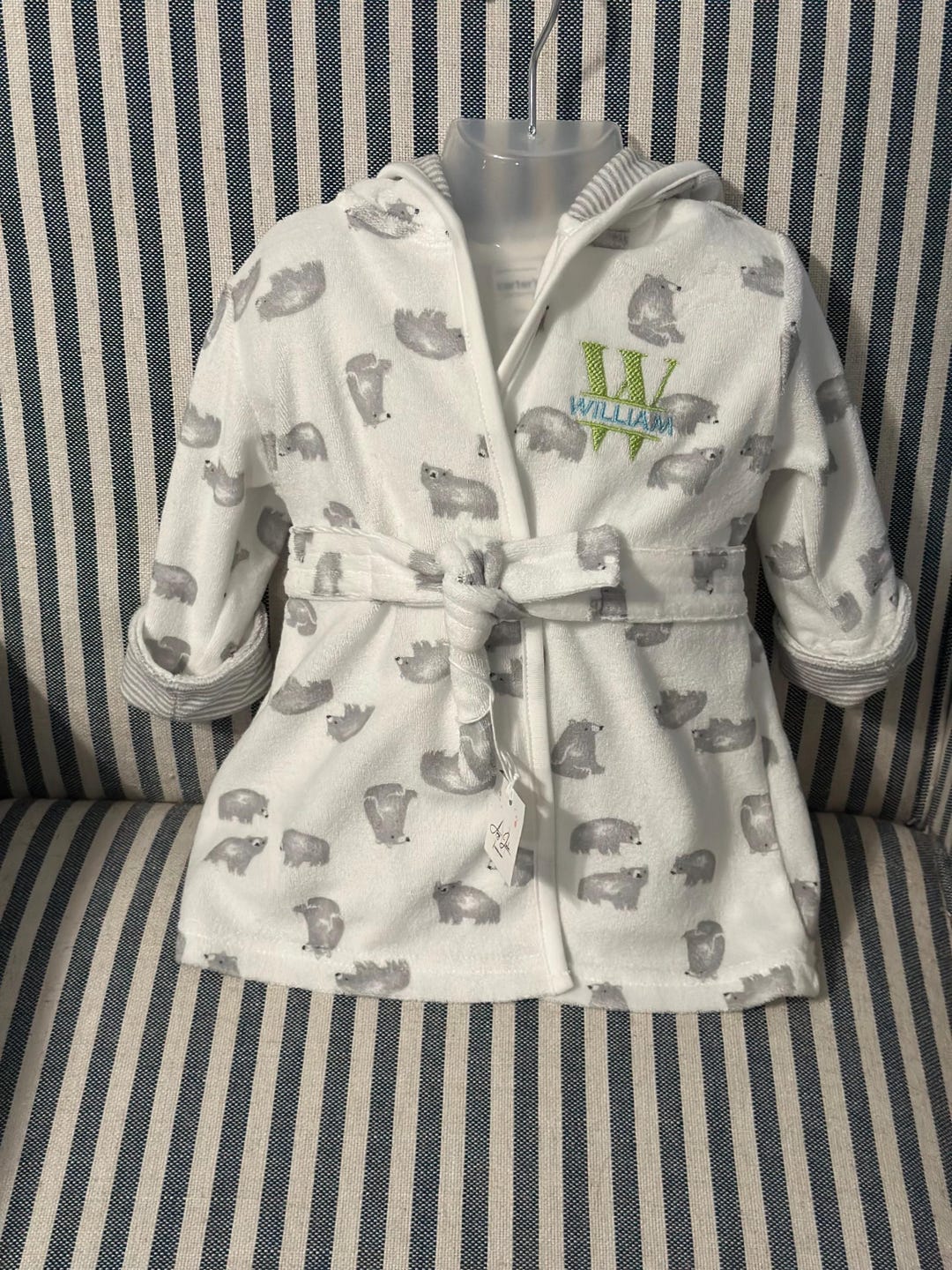 Personalized Baby Robe 0-9 Months - Etsy