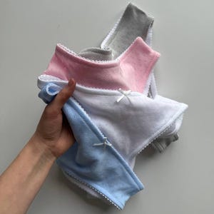 Cotton Panties Women – Handmade Soft Breathable Underwear, Everyday Knickers Lingerie Gift