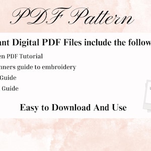 Houseplant Shelf Embroidery Pattern: Indoor Garden Design (PDF) image 3