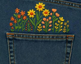 WANLIAN Set Di 2 Toppe Termoadesive Phoenix – Ricamo Cinese Applique 19x13 Cm Per Jeans, Borse E Magliette