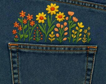 WANLIAN Set Di 2 Toppe Termoadesive Phoenix – Ricamo Cinese Applique 19x13 Cm Per Jeans, Borse E Magliette