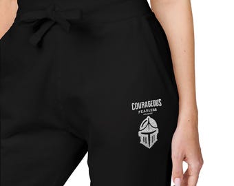 Unisex Embroidered Fleece Sweatpants - Comfy Lounge Wear, Casual Joggers, Cozy Athleisure, Perfect Gift, Casual Outings, Everyday Comfort