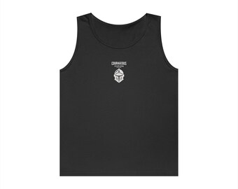 Unisex Heavy Cotton Tank Top - Comfortable Athletic Wear, Gym Shirt, Casual Summer Fashion, Gift for Fitness Lovers, Workout Tank