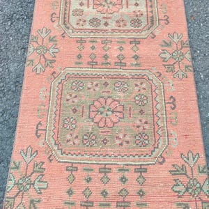 2x19 Oushak Läufer, Teppich Läufer, Teppich Läufer, Teppich Läufer, Teppich Läufer, Heriz