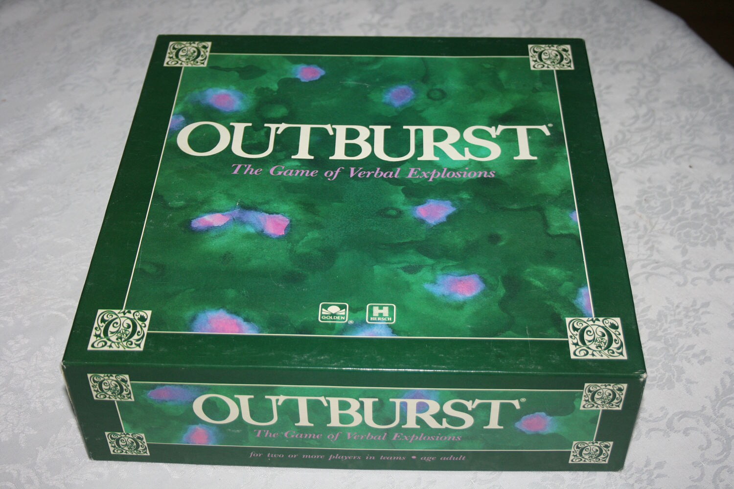 Vintage 1988 Outburst Board Game The Verbal Game of Explosions | Etsy