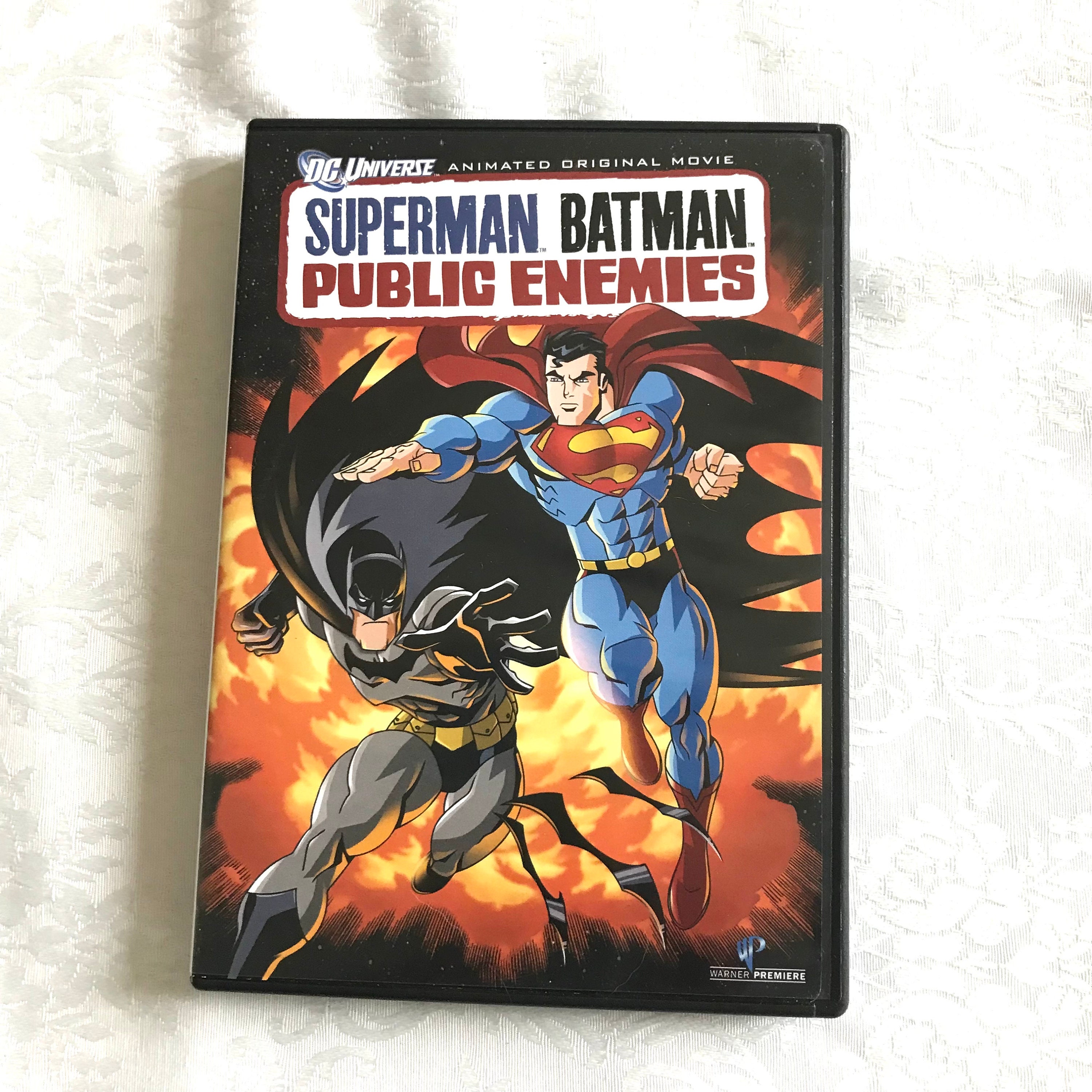 DVD DC Universe Superman Batman Enemigos públicos Película - Etsy México