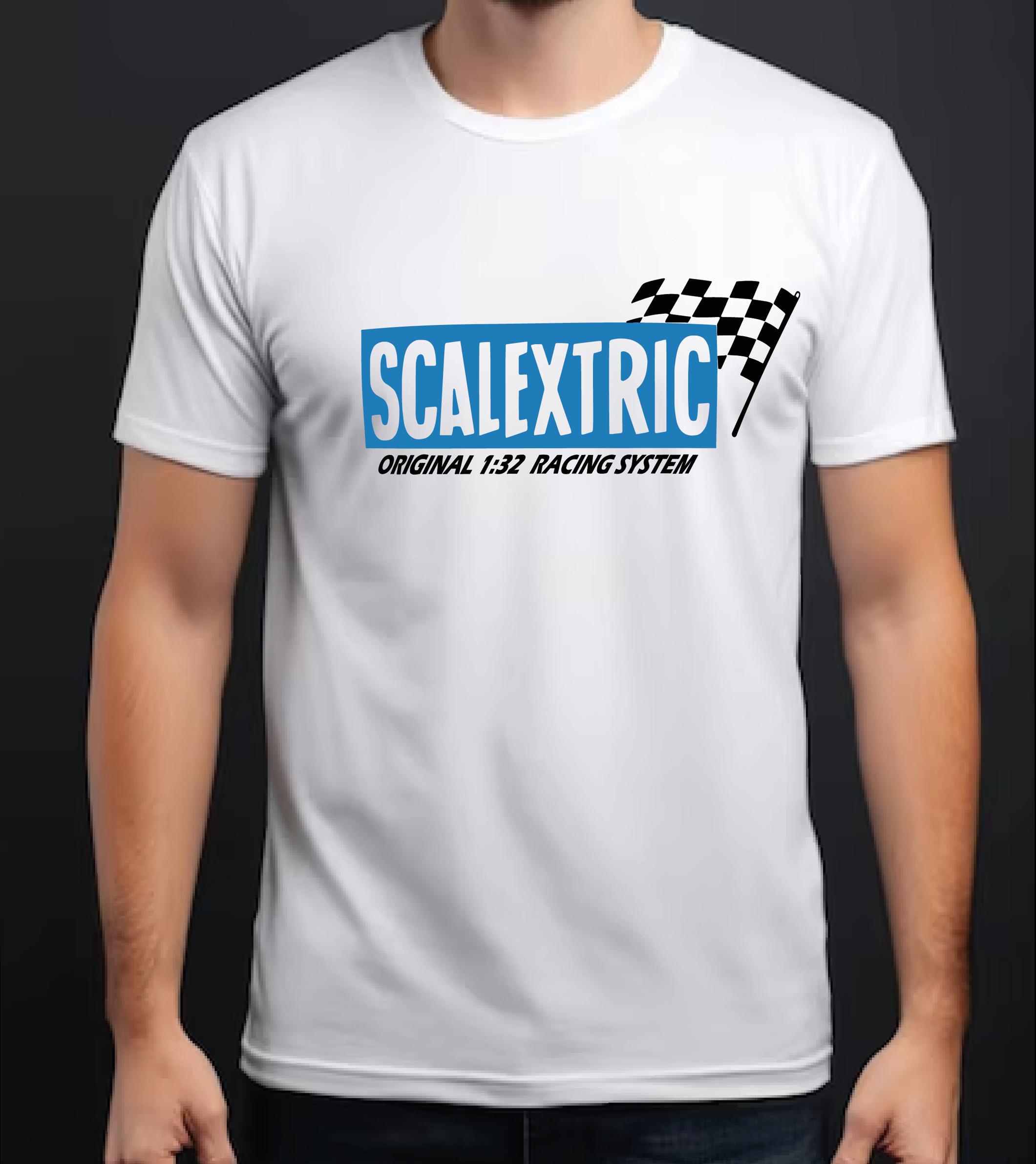 Scalextric logo t-shirt, 100% cotton
