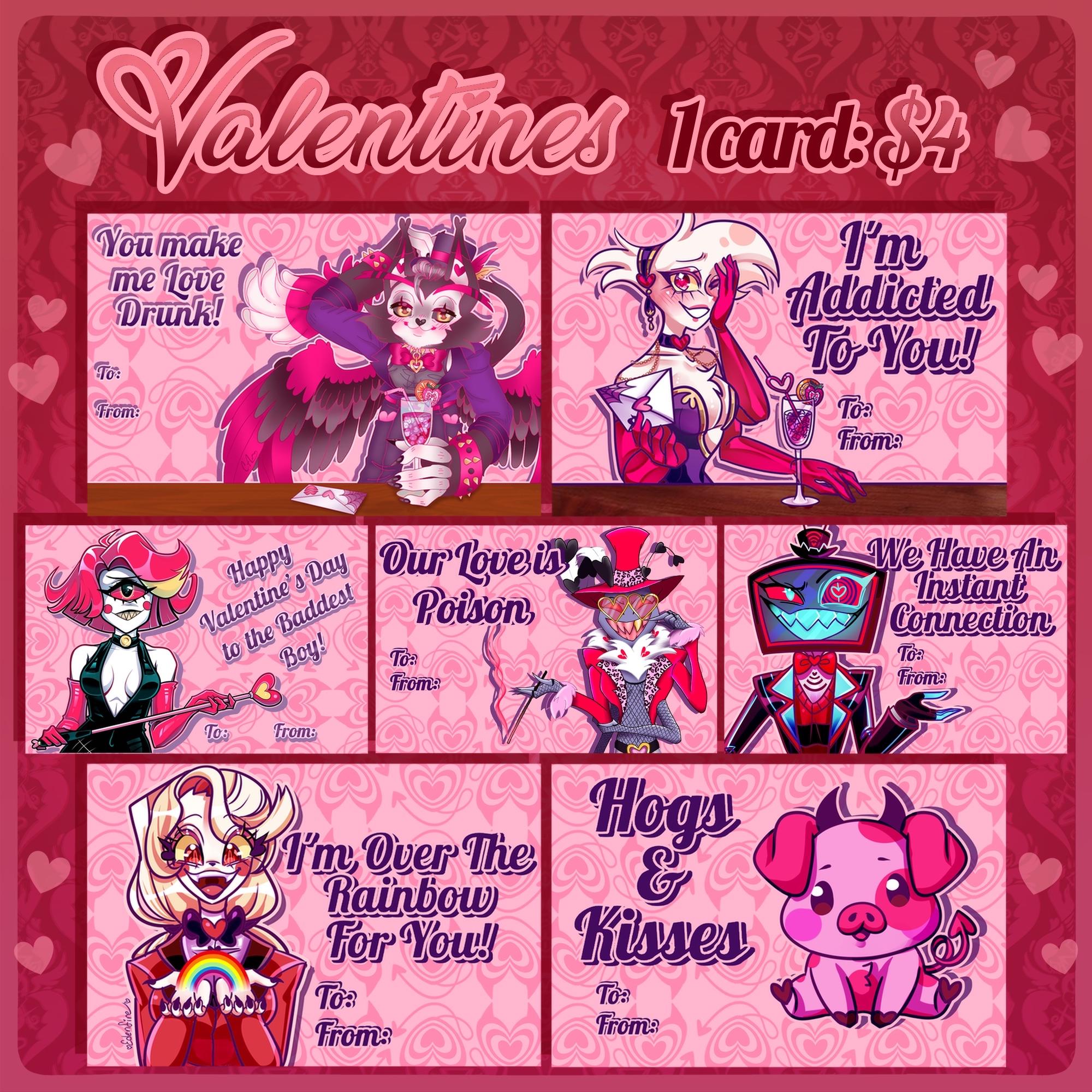 ハズビンホテル　トレカ【VALENTINE'S DAY IN HELL】 HAZBIN HOTEL SEASON 2 TRADING CARDS VALENTINE'S DAY IN HELL PROMO