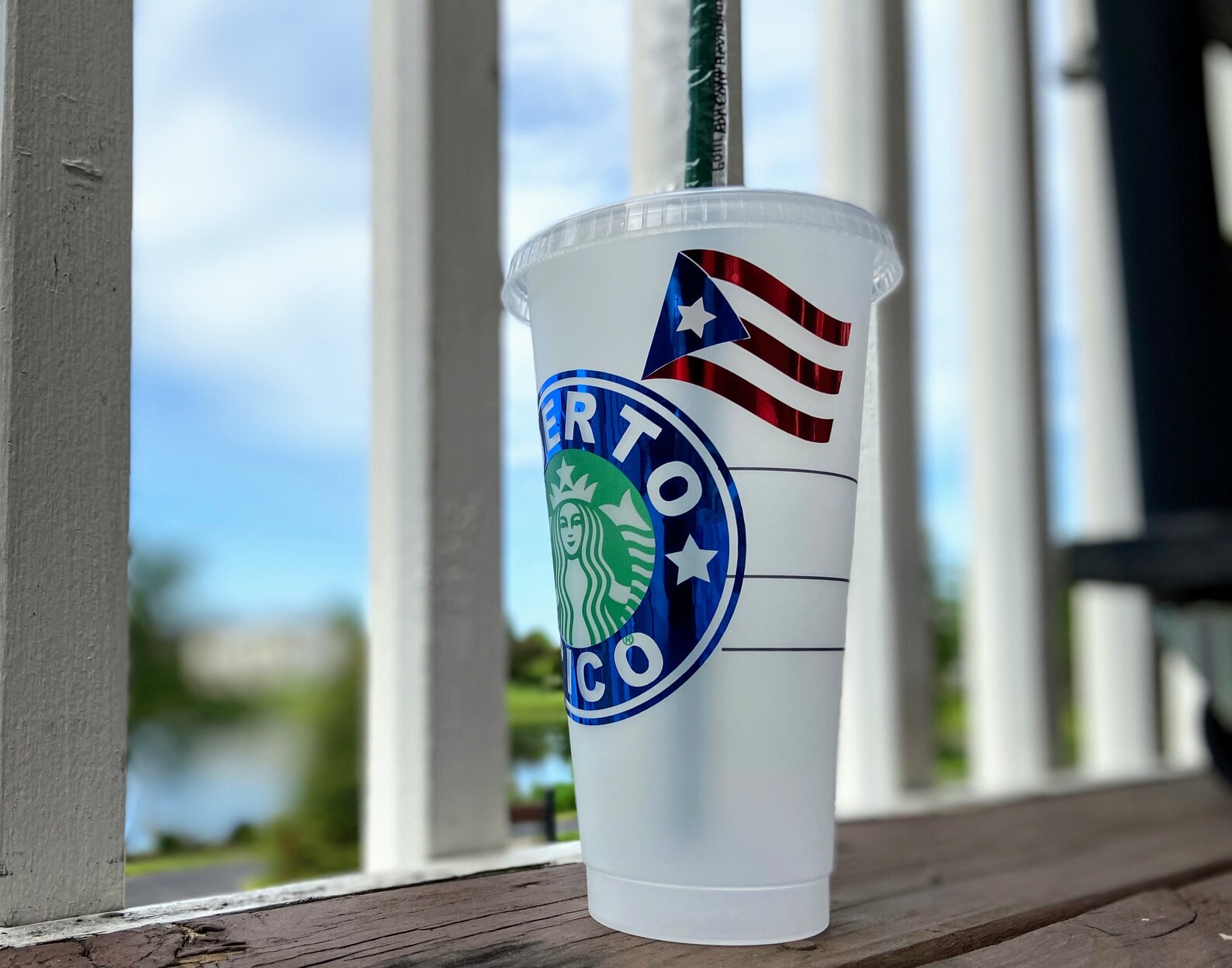 Puerto Rico Starbucks Cold Cup/starbucks Tumbler/water Bottle Etsy