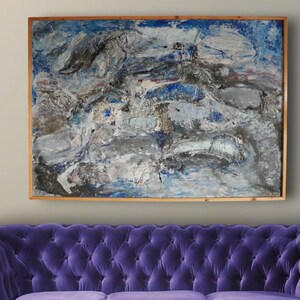 Exclusive Abstract Artwork with Unique 3D Texture