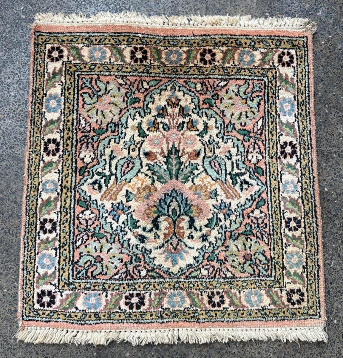 Hereke silk rug - Etsy 日本