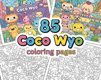 Cozy Coloring Book Pages | Relaxing Coloring Sheets | Printable Stress Relief Art