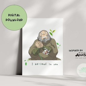 I Be-Leaf in You | Gelegenheidskaart | AVATAR | DIGITALE DOWNLOAD