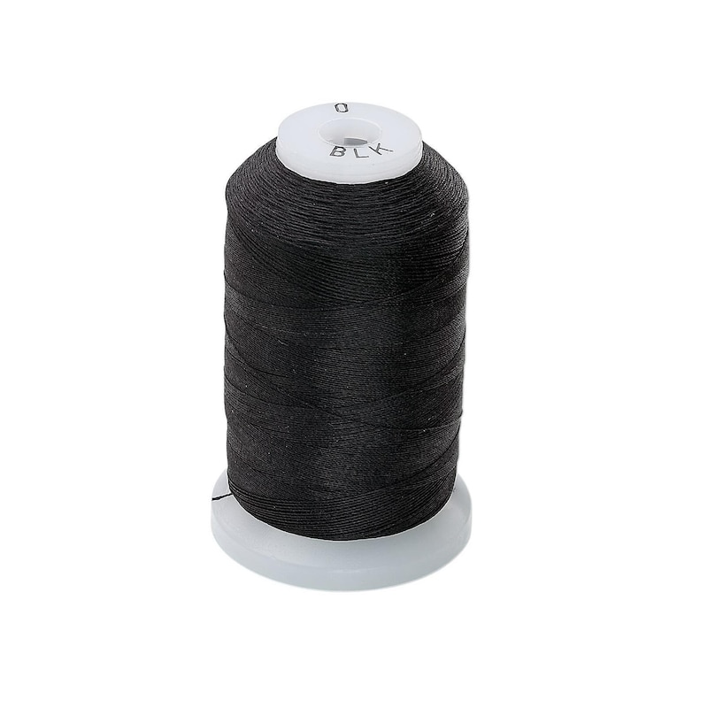 Designer Black Silk Thread Necklace main image 1
