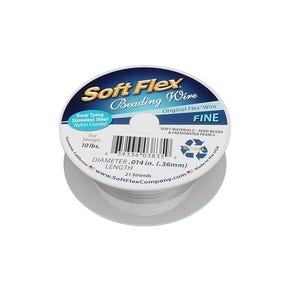 Soft Flex 21 Strand Beading Wire - Fine 0.14 Diameter - 10 Feet Design Wire
