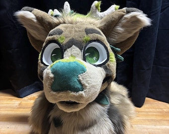 Custom Fursuit Commission- Head, Mini Partial, Partial, Handpaw, Tail Commissions