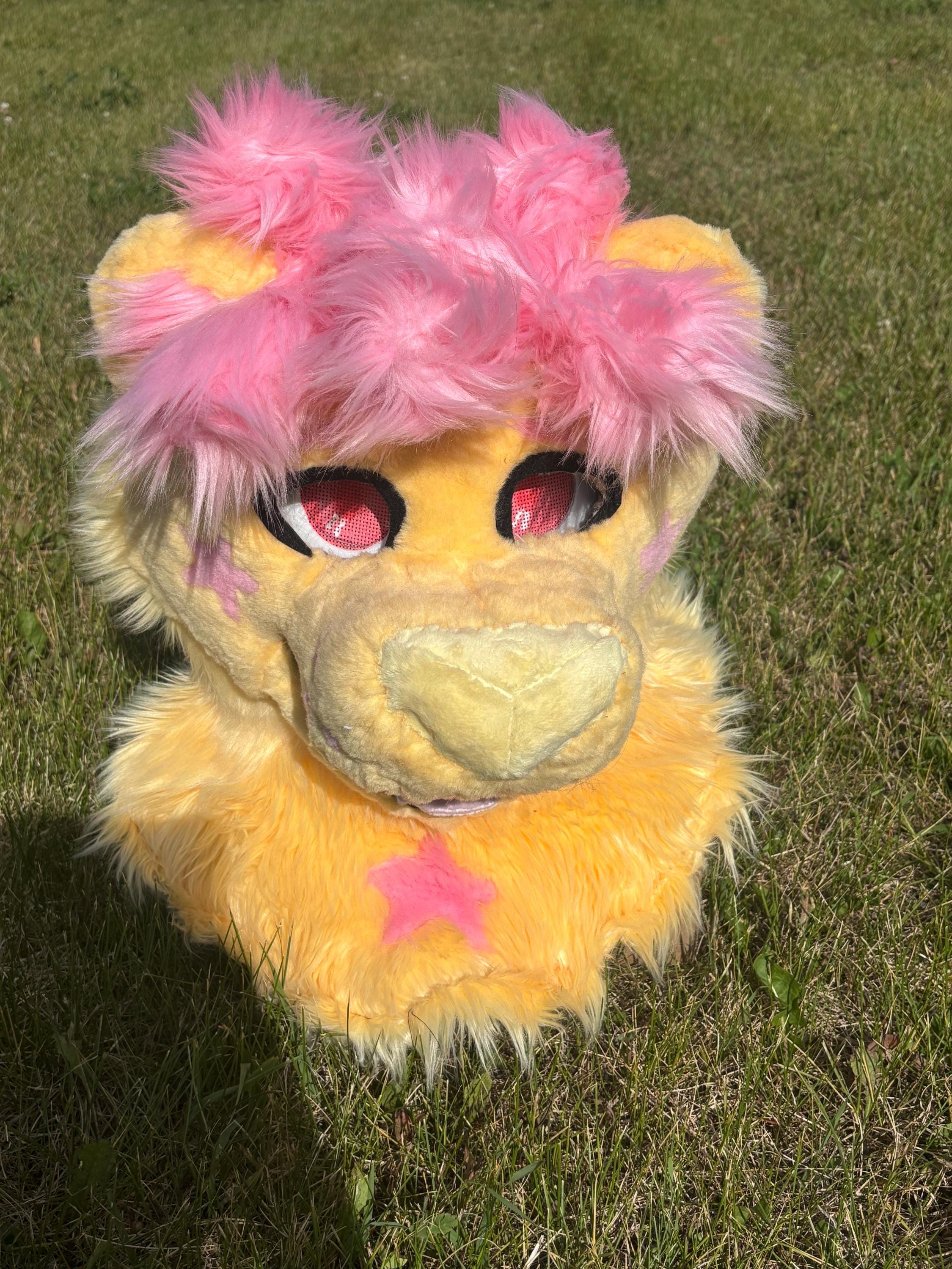 Preclaim Fursuit -FIRE DOG- Head, Mini Partial, Full Partial Premade - Etsy
