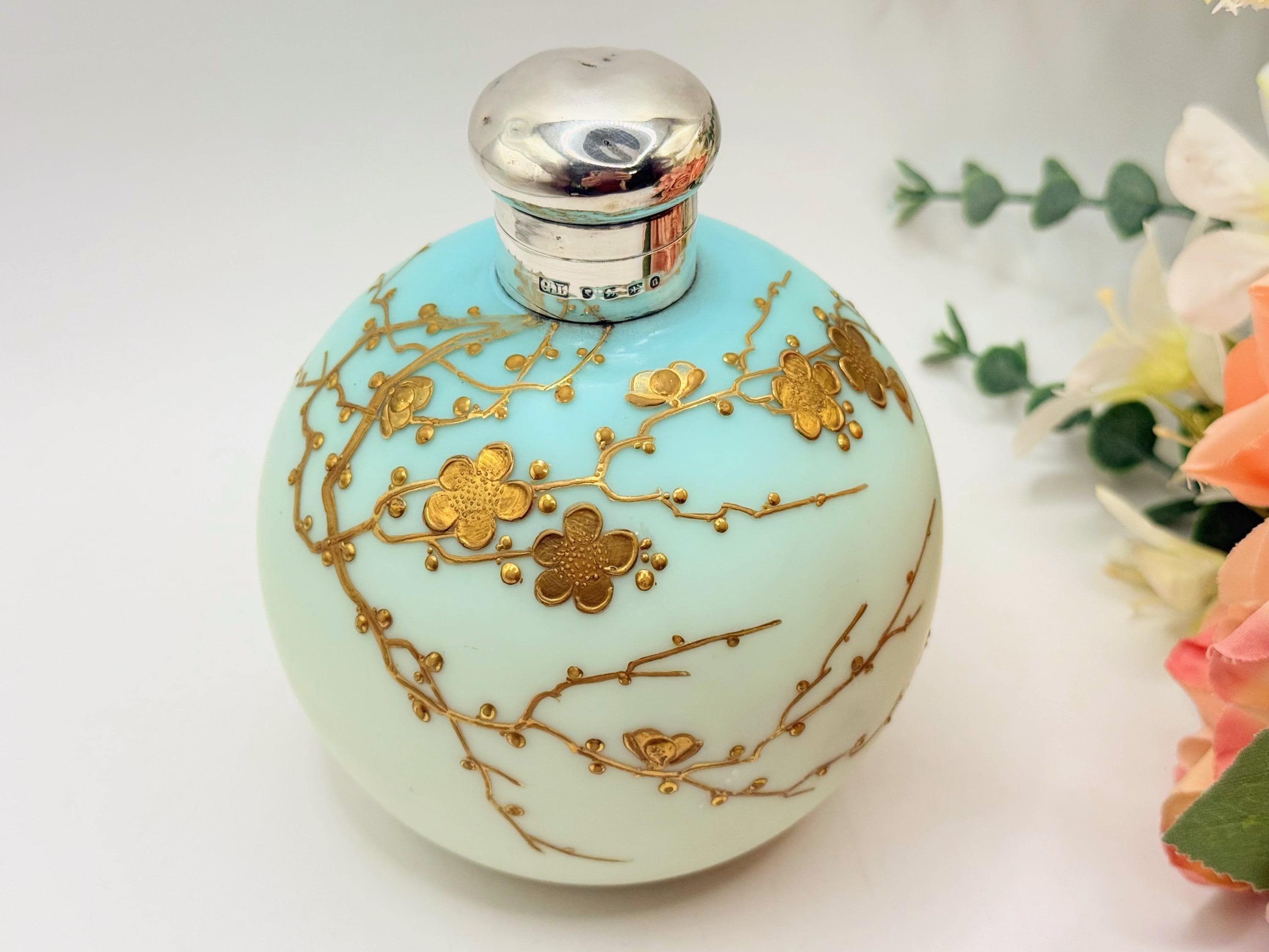 Thomas Webb Perfume Bottle - Etsy